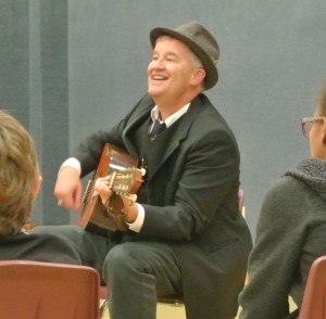 Brother Van has always loved singing for and with the children!