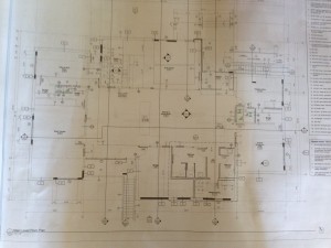 blueprint of main floor